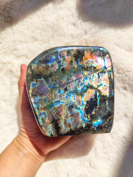 Labradorite -Forme libre (1637 g)
