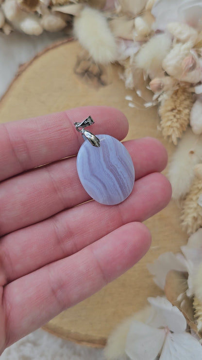 Pendentif Calcédoine
