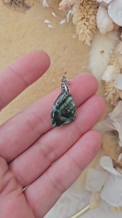 Pendentif Seraphinite