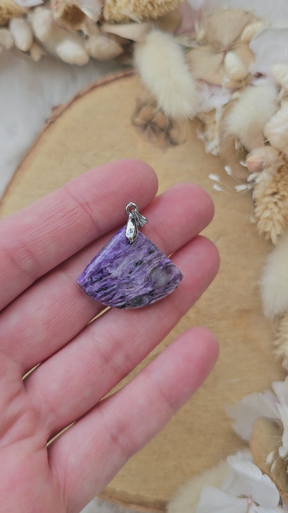 Pendentif Charoïte