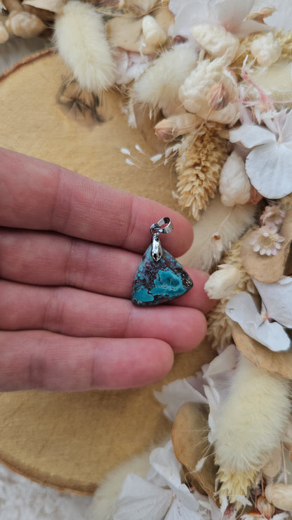 Pendentif Chrysocolle