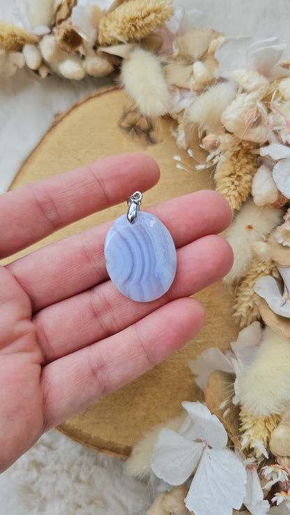 Pendentif Calcédoine