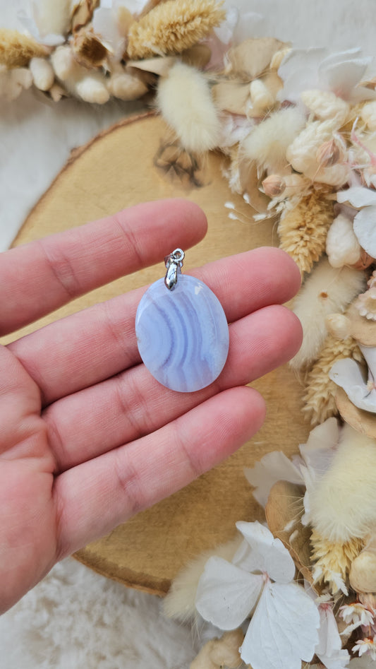 Pendentif Calcédoine